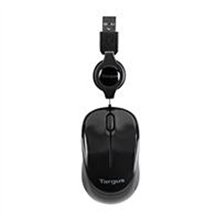 MOUSE OPTICO TARGUS AMU75US, COMPACTO, USB, COLOR NEGRO