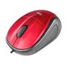 MOUSE ALAMBRICO OPTICO 1000 DPI CONECTOR USB WIN XP/VISTA/7/8/10/11/MAC OS X EASY LINE BY PERFECT CHOICE - ROJO