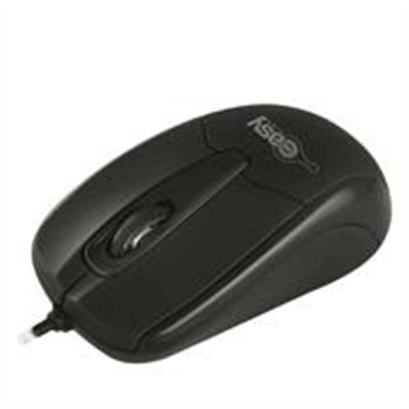 MOUSE ALAMBRICO OPTICO 1000 DPI CONECTOR USB EASY LINE BY PERFECT CHOICE - NEGRO
