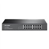 SWITCH | TP-LINK | TL-SF1016DS | 16 PUERTOS RJ45 10/100 MBPS | NO ADMINISTRABLE | PARA ESCRITORIO O RACK DE 13 PULGADAS