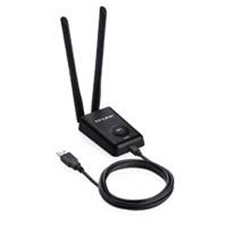TARJETA DE RED | TP-LINK | TL-WN8200ND | USB | 300MBPS | 2 ANTENAS DESMONTABLES