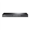 SWITCH TP-LINK TL-SF1016 16 PUERTOS RJ45 10/100 MBPS NO ADMINISTRABLE PARA RACK DE 19 PULGADAS