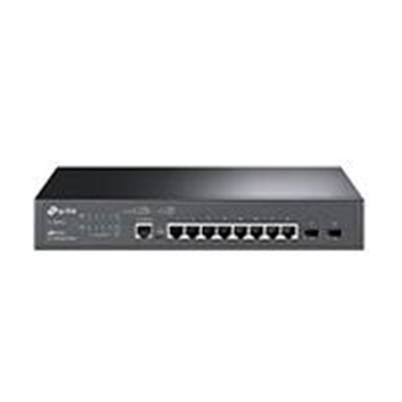 SWITCH TP-LINK TL-SG3210 CAPA 2 CON 8 RJ45 GIGABIT 10/100/1000 MBPS ADMINISTRABLE 2 SFP GIGABIT 1 PUERTO DE CONSOLA