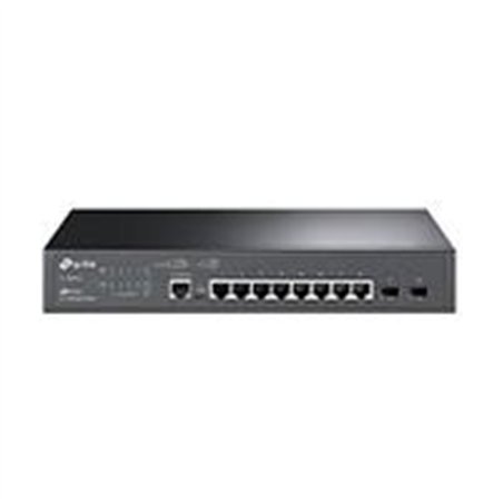 SWITCH TP-LINK TL-SG3210 CAPA 2 CON 8 RJ45 GIGABIT 10/100/1000 MBPS ADMINISTRABLE 2 SFP GIGABIT 1 PUERTO DE CONSOLA