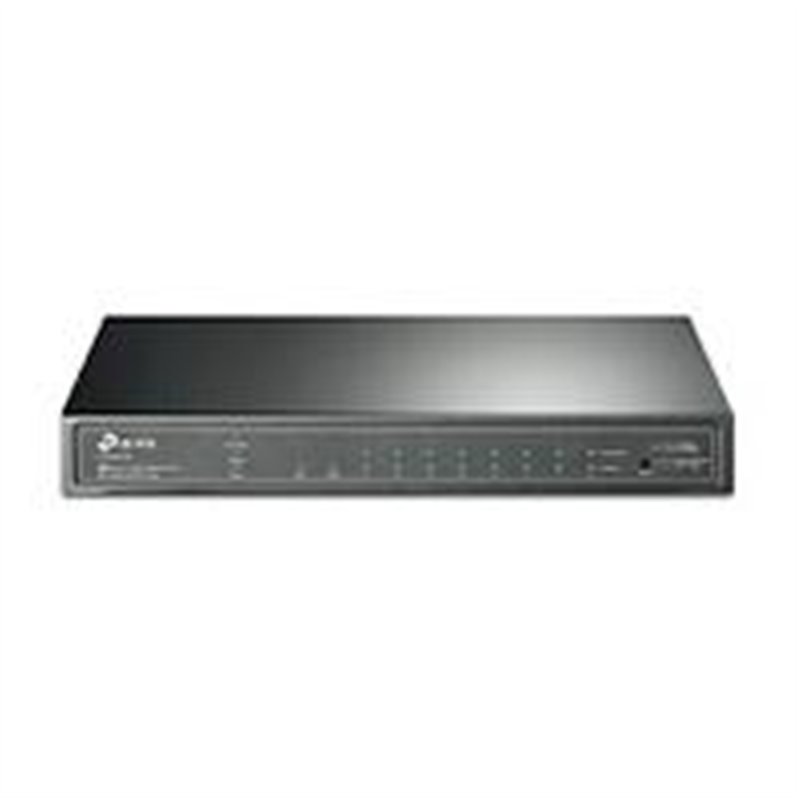 SWITCH TP-LINK TL-SG2210P INTELIGENTE 10/100/1000 ADMINISTRABLE OMADA SDN 8 PUERTOS POE CAPA 2 CON 2 RANURAS SFP GIGABIT 802.3AT