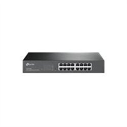 SWITCH INTELIGENTE TP-LINK ADMINISTRABLE 16 PUERTOS RJ45 10/100/1000 MBPS