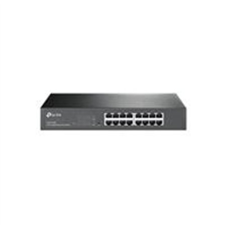 SWITCH INTELIGENTE TP-LINK ADMINISTRABLE 16 PUERTOS RJ45 10/100/1000 MBPS