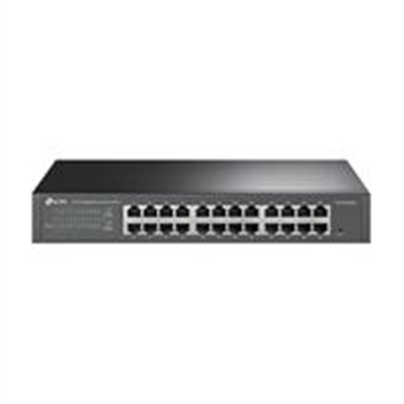 SWITCH INTELIGENTE TP-LINK NO ADMINISTRABLE 24 PUERTOS RJ45 10/100/1000MBPS