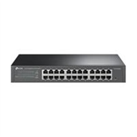 SWITCH INTELIGENTE TP-LINK NO ADMINISTRABLE 24 PUERTOS RJ45 10/100/1000MBPS