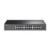 SWITCH INTELIGENTE TP-LINK NO ADMINISTRABLE 24 PUERTOS RJ45 10/100/1000MBPS