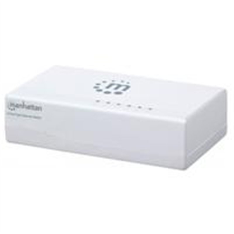 SWITCH,MANHATTAN,560672, 5 PTOS 10/100 DESKTOP BLANCO MH