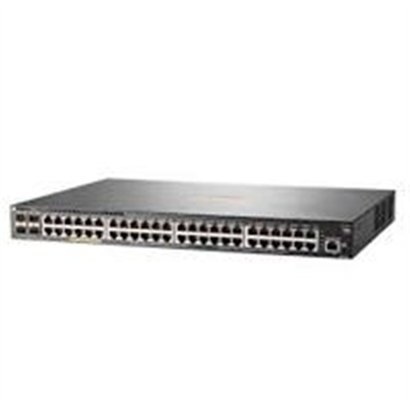 SWITCH HPE ARUBA JL256A 2930F 48G RJ45 POE 370W Y 4 SFP 1/10GE ADMINISTRABLE L3