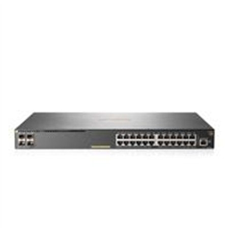 SWITCH HPE ARUBA JL261A 2930F 24G RJ45 POE 370W Y 4 SFP 1G ADMINISTRABLE L3