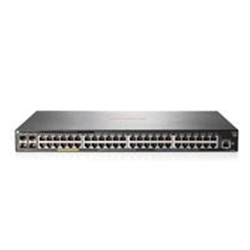 SWITCH HPE ARUBA JL262A 2930F 48G RJ45 POE 370W Y 4 SFP 1G ADMINISTRABLE L3