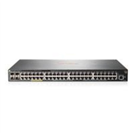 SWITCH HPE ARUBA JL262A 2930F 48G RJ45 POE 370W Y 4 SFP 1G ADMINISTRABLE L3