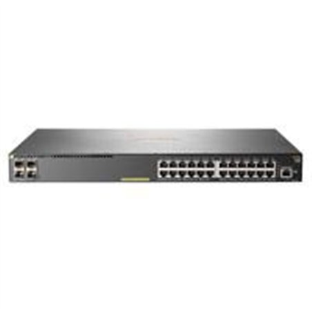 SWITCH HPE ARUBA JL255A 2930F 24G RJ45 POE 370W Y 4 SFP 1/10GE ADMINISTRABLE L3