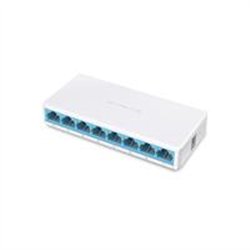 SWITCH |  MERCUSYS  | MS108  | 8 PUERTOS RJ45 10/100 MBPS | NO ADMINISTRABLE | PARA ESCRITORIO