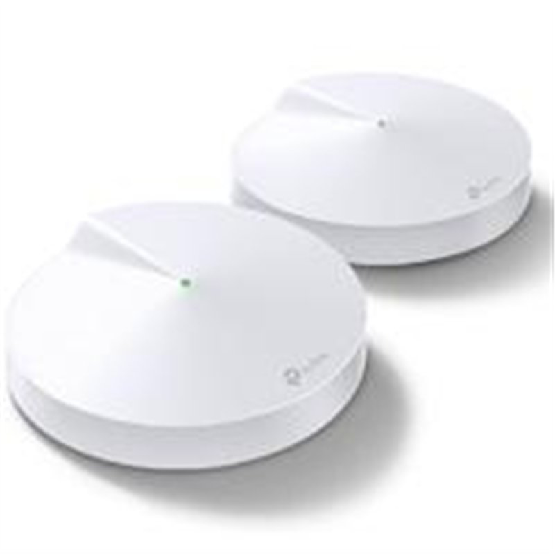 ROUTER | TP-LINK | DECO M5(2-PACK) | AC1300 | WIFI MESH | COBERTURA ESTIMADA 353 METROS CUADRADOS (DEPENDE DE CONDICIONES AMBIEN