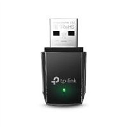 TARJETA DE RED | TP-LINK | ARCHER T3U | USB | DUAL BAND | AC 1300 | 5GHZ 867MBPS | 2.4GHZ 400MBPS | TAMAÑO MINI