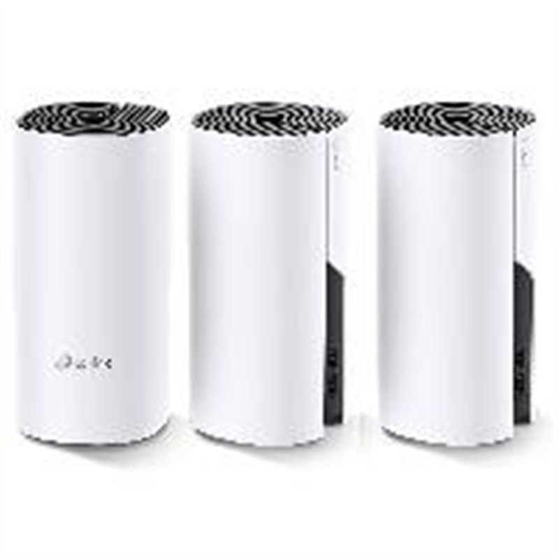 ROUTER |TP-LINK | DECO M4(3-PACK) | WIFI MESH | AC1200 | DUAL BAND | COBERTURA ESTIMADA 371 METROS CUADRADOS (DEPENDE DE CONDICI