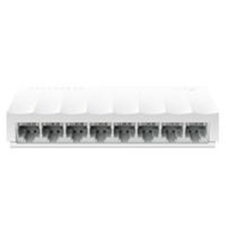 SWITCH | TP-LINK | LS1008 | 8 PUERTOS RJ45 10/100 MBPS | NO ADMINISTRABLE | PARA ESCRITORIO