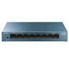 SWITCH | TP-LINK | LS108G | 8 PUERTOS RJ45 GIGABIT |  NO ADMINISTRABLE | CARCASA METALICA | PARA ESCRITORIO O MONTAJE EN PARED