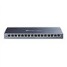 SWITCH | TP-LINK | TL-SG116 | 16 PUERTOS RJ45 GIGABIT 10/100/1000 | NO ADMINISTRABLE | CARCASA METALICA | PARA ESCRITORIO O PARE