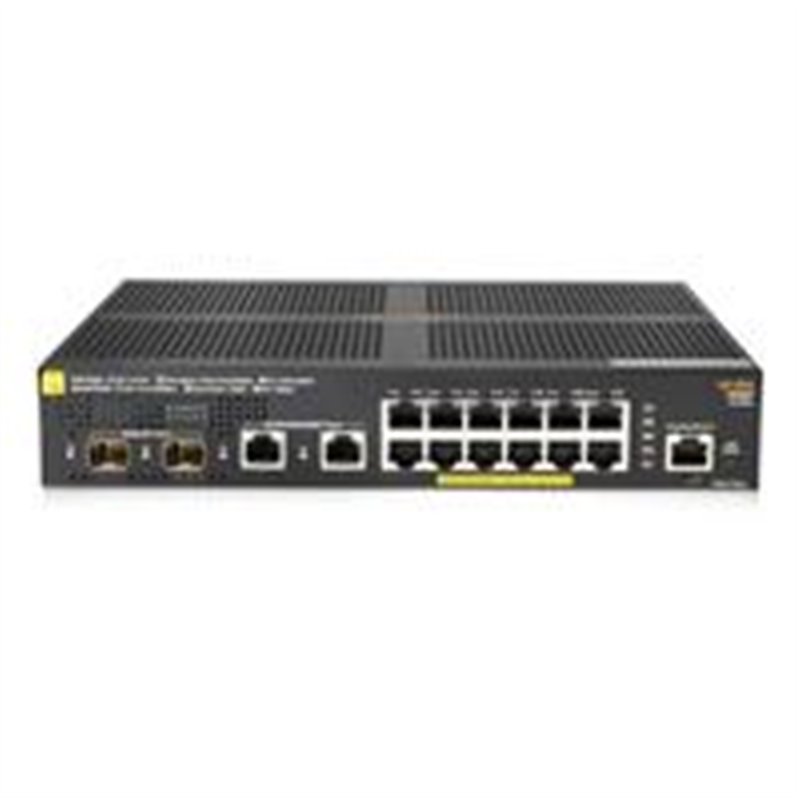 SWITCH HPE ARUBA JL693A 2930F 12G POE 139W 2GE NON POE/2SFP