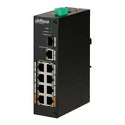 SWITCH POE/ DAHUA/ PFS3110-8ET-96/ DE 10 PUERTOS/ 8 PTOS POE/ 1 PTO SFP DE 1000 MBPS/ 1 PTO RJ45 10/100/1000/ 96 WATTS TOTALES/ 
