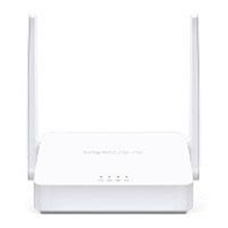ROUTER MERCUSYS MW302R INALAMBRICO 300MBPS MULTIMODO ACCESS POINT REPETIDOR WISP 2 PUERTOS LAN 10/100 1 PUERTO WAN 10/100 2 ANTE