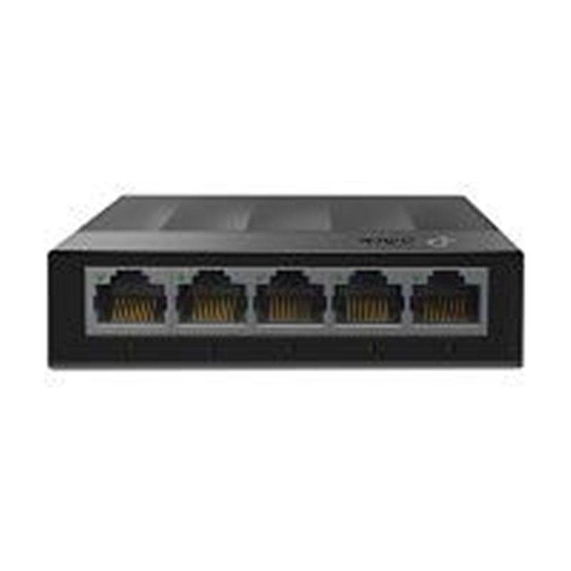 SWITCH | TP-LINK | LS1005G | 5 PUERTOS RJ45 GIGABIT 10/100/1000 MBPS | NO ADMINISTRABLE  | PARA ESCRITORIO O MONTAJE EN PARED CO