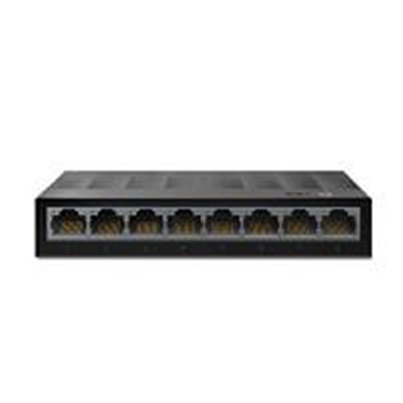 SWITCH | TP-LINK | LS1008G | 8 PUERTOS RJ45 GIGABIT 10/100/1000 MBPS | NO ADMINISTRABLE |AUTO MDI/MDIX PARA ESCRITORIO O MONTAJE