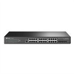 SWITCH TP-LINK TL-SG3428X 24 PUERTOS RJ45 GIGABIT 10/100/1000 ADMINISTRABLE 4 RANURAS 10G SFP 1 RJ45 CONSOLA Y 1 MICRO-USB CONSO