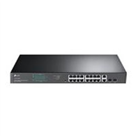 SWITCH |TP-LINK | TL-SG1218MPE | 16 PUERTOS RJ45 GIGABIT 10/100/1000 MBPS POE CON 2 PUERTOS RJ45 GIGABIT Y 2 RANURAS SFP GIGABIT