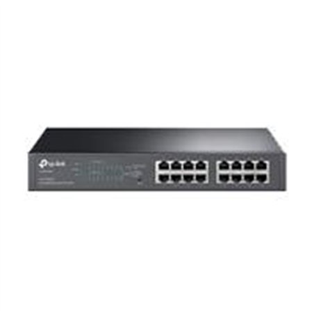 SWITCH | TP-LINK | TL-SG1016PE | 16 PUERTOS RJ45 10/100/1000 | NO ADMINISTRABLE | CON 8 PUERTOS POE+