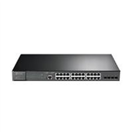 SWITCH TP-LINK TL-SG3428MP 24 PUERTOS RJ45 GIGABIT 10/100/1000 MBPS POE ADMINISTRABLE CON 4 RANURAS SFP 1 RJ45 CONSOLA Y 1 MICRO