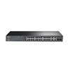 SWITCH TP-LINK TL-SL2428P 24 PUERTOS RJ45 10/100 MBPS POE CON 2 PUERTOS RJ45 GIGABIT Y 2 RANURAS SFP GIGABIT COMBO NO ADMINISTRA