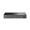 SWITCH TP-LINK TL-SG2210MP GIGABIT ADMINISTRABLE OMADA SDN 8 PUERTOS POE CAPA 2 CON 2 RANURAS SFP GIGABIT 802.3AT/AF 150W PARA E