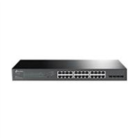 SWITCH TP-LINK TL-SG2428P 24 PUERTOS RJ45 GIGABIT 10/100/1000 MBPS POE CON 4 RANURAS SFP GIGABIT NEGOCIACION AUTOMATICA / AUTO M