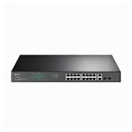 SWITCH |TP-LINK | TL-SG1218MP | 16 PUERTOS RJ45 GIGABIT 10/100/1000 MBPS POE CON 2 PUERTOS RJ45 GIGABIT Y 2 RANURAS SFP GIGABIT 