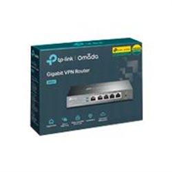 ROUTER VPN TP-LINK ER605 GIGABIT OMADA BALANCEADOR DE CARGA GIGABIT 4 PUERTOS WAN 1 PUERTO WAN GIGABIT Y 3 PUERTOS WAN / LAN 25,