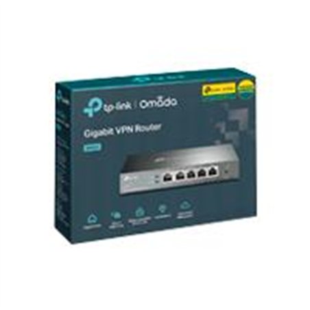 ROUTER VPN TP-LINK ER605 GIGABIT OMADA BALANCEADOR DE CARGA GIGABIT 4 PUERTOS WAN 1 PUERTO WAN GIGABIT Y 3 PUERTOS WAN / LAN 25,