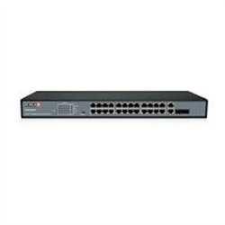 SWITCH POE / PROVISION ISR / POES-24370C+2COMBO / 24 CANALES POE / 10/100MBPS / 2G /TOTAL POE 370W.