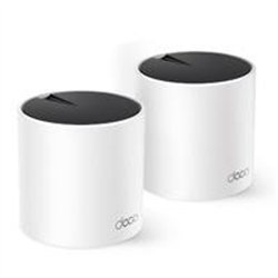 ROUTER | TP-LINK |  DECO X55(2-PACK) | WIFI-6 |  DOBLE BANDA | AX3000 | CONECTA HASTA 150 DISPOSITIVOS | 3 PUERTOS GIGABIT