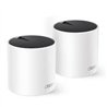 ROUTER | TP-LINK |  DECO X55(2-PACK) | WIFI-6 |  DOBLE BANDA | AX3000 | CONECTA HASTA 150 DISPOSITIVOS | 3 PUERTOS GIGABIT