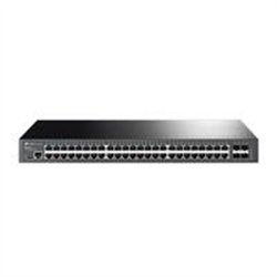SWITCH TP-LINK TL-SG3452X ADMINISTRABLE 48 PUERTOS GIGABIT L2 CON 4 RANURAS 10GE SFP, 1 PUERTO RJ45,1 PUERTO DE CONSOLA MICRO-US