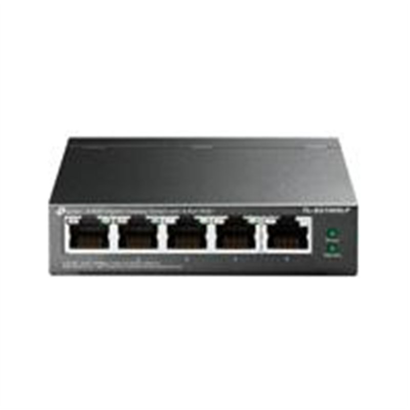 SWITCH | TP-LINK | TL-SG1005LP | GIGABIT  | 5 PUERTOS CON 4 PUERTOS POE