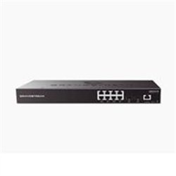 SWITCH GRANDSTREAM GWN7801 GIGABIT ADMINISTRABLE / 8 PUERTOS 10/100/1000 MBPS 2 PUERTOS SFP UPLINK / COMPATIBLE CON GWN CLOUD