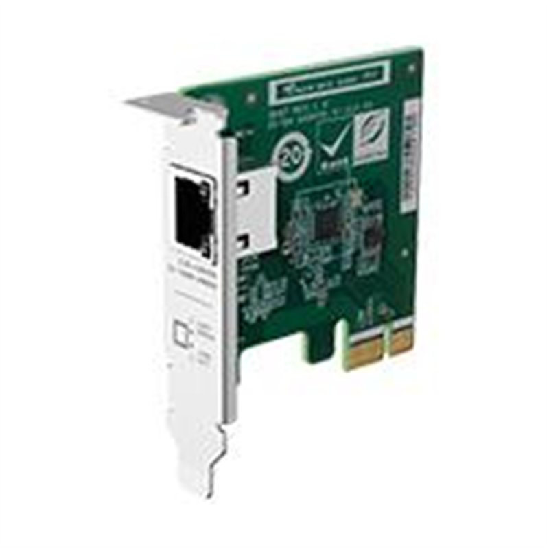 TARJETA DE RED QNAP QXG-2G1T-I225 / SINGLE-PORT 2.5 GBE NETWORK EXPANSION CARD / INTEL ETHERNET CONTROLLER I225-LM / NBASE-T RJ4