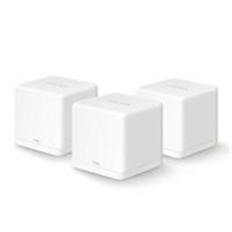 ROUTER | MERCUSYS | HALO H30G(3-PACK) | RED MESH | DOBLE BANDA | MODO ROUTER Y AP PROPORCIONA CONEXIONES RÁPIDAS, ESTABLES DE HA